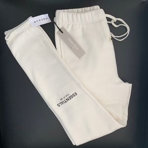 Essentials Fear of God joggers White XS